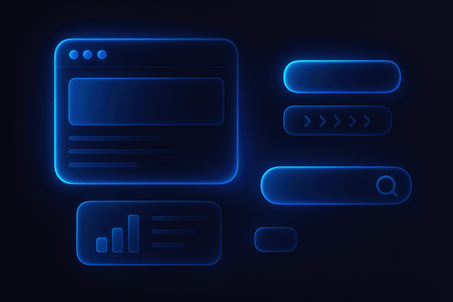 A website redesign layout with before-and-after conversion metrics on a dashboard